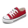 Sneakers merk kinderen canvas sneakers voor peuter sport casual schoenen mode ademende kinderen flats canvas schoenen jongens meisjes loafers 2024