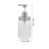 Bouteilles de rangement 2pcs Soap Pump Shampooind Dispensers Lotion Refipillable Dispensver (450 ml)