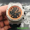 AP Brand Wristwatch Mens Royal Oak Offshore Automatique mécanique Sports Sports Luxury Watch 44mm 26170st.OO.D101CR.01