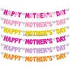 Banner Flags Happy Mothers Day Pl Flag Paper Outdoor Indoor Party Decoration Letter Banners Glitter Heart Hanging Feliz Dia De La Madr Dhpvw