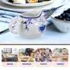 Dinnerware Sets Ceramic Milk Dispenser Chinese Style Kettle Coffee Cream Pitcher For Kitchen