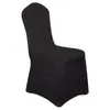 Couvre la chaise 1pc Stretch Spandex pour décoration de mariage en lycra élastique Banquet de salle à manger El Fête d'anniversaire