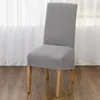 Coperture per sedie Copertura spandex a colore solido protezione per sedili per sala da pranzo elastico Custodia protettiva elastica per il banchetto del ristorante per matrimoni