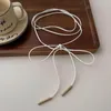 Colares pendentes 2pcs moda moda corda de corda de pescoço jóias de jóias de corrente
