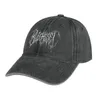 Berets Bleghsed Metalcore Blegh 디자인 카우보이 모자 Bobble Sun Cap UV 보호 태양 광 여성 모자