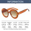 Sunglasses Round Anti-Blue Light Glasses Women Men Oversized Optical Frame Eye Protection Ultra Eyeglasses Office Computer Goggles