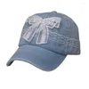 Ball Caps Teen Lace Bowknot Baseball Travel Outdoor Casual Sports Hat для кемпинга