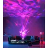 Proiettore Galaxy Star con 28 effetti di illuminazione e Bluetooth 5.0 Remote Control White Noise Night Light for Room Decoration