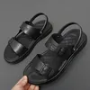 Valstone Summer Fashion Men Sandalen Hoogwaardige buiten comfortabele mannelijke slippers Ademende casual strandschoenen voor 240403