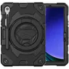 Handle Grip Armor Case For Samsung Galaxy Tab S9 11 inch S9FE 10.9'' 360 Rotating Stand Silicone PC Hybrid Multiple Protect Cover Kids Safe Shockproof Cases