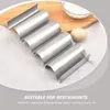 Zestawy naczyń obiadowych Uchwyt nierdzewnego Taco Multi-Slot Metal Stand Pancake