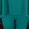 Kadınlar İki Parçalı Pantolon 2 Parçası Setler Kadın Kıyafetleri Sold Bluz Gevşek Giysiler Giysileri Eşleştiren Zarif Bayanlar 2024