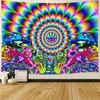 Audio Forestale Forest Forest Mushroom Tapestry Wall Art Stampa Arte hippie (150 cm 100 cm/200 cm 150 cm)