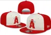 2024 Los Angeles "Angels" Baseball Snapback Sun Caps Champions Champions World Series Men Hats de futebol Snapback Strapback Hip Hop Sports Hat Mix Order A2