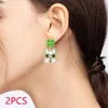 Dangle Ohrringe 2x St. Patrick's Day Geschenke Irish Drop for Women Party Graduation Festival Carnival