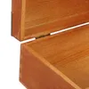 Tazones 2 PCS Decorative Jewelry Case Collar Collar Tesoro de madera Tesoro Vintage Contenedor