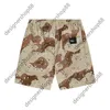 Tik Tok влияет на то же дизайнерский бренд Pure Cotton Los Angeles Limited GD Desert Shorts ПИСЬМА ПЕЧИ ПЕРВАННЫ