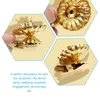 Candle Holders 20 Pcs Desk Topper Christmas Clip Party Base Exquisite Accessory Small Candleholder Metal Household Supply