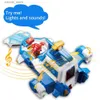 Action Toy Figures Super Wings S4 World Aircraft Playset Air Air Moving Base With Lights Sound comprend 2 jett Transforming Bots Toys for Kids Gifts L240402