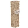 Vases Basket Woven Creative Rattan Vase Home Decoration Flower Container Bedroom Design