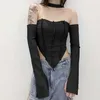 Women's T Shirts Solid Color Slim Halter Fashion Irregular Crop Tops Korean Sleeveless Ribbed Knit Vest Feminino 2024 Women Streetwear Tanks