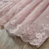 Girl's Dresses Kids Fall Winter Dress Girls Flower Girls Vestidos Casual Birthday Wear Long Seve Party Princess Gown 3-8y Children Clothes L240402