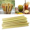 Boire des pailles bambou paille naturelle réutilisable de la protection de l'environnement