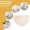 Candle Holders Decor Festival Holder Indoor Candlestick Ornament Desktop Centerpiece Ceramics Table Taper Kit