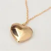 Choker 1pcs Necklace Heart Shape Stainess Steel Pendant Chain Jewelry Party Beauty Girls Po Locket