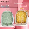 Cat Carriers Daisy Portable Mesh Dog Bag Breathable Backpack Foldable Large Capacity Carrying Outdoor Travel Pet Carrier