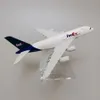 16cm Air FedEx Express A380 Airbus A380 Airways Airlines Metal Alloy Airplane Model Plane 1/400 Scale Diecast Aircraft Airplane 240328