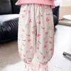 Trousers Girls Pants Long Trousers Cotton 2024 Soft Spring Autumn Teenagers Babys Kids Pants OutdoorTeenagers Childrens Clothing L46