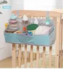 Large Hanging Storage Toy Diaper Pocket For Crib Organizer cot Bedside nursery bag Bedding Set Accessories Baby Stuff 240325