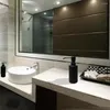 Vloeibare zeep dispenser badkamer navulbare 304 roestvrijstalen douchegel shampoo lotion hand wasgent wasmiddel fles druppel
