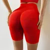 Chmur hide joga shorts seksowna fitness Krótka siłownia Scrunch trening Kobiety