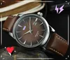 Mens Elegante Cool Automatic Batteria automatico Orologi Designer Day Day Day Day Tre Strites Design Cinta di pelle Eleganti Regali di orologio bracciale