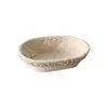 Assiettes OVAL BANNETON BROTFORM Supports de cuisson Panier à pain au levain Panker de pâte portable Paniers de cuisine tissé outils