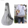 Carriers Slings Backpacks Collapsible Pet Sling Carrier Bag Cat Dog Outdoor Tote Accessories Hiking Portable Hand Free Adjust Buckle Single Shoulder Bag L45