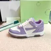 von Out Off Office Walking Shoe Designer Frauen gemischte Farbe Schnüren luxurius flache Männer Frühling Herbst Skateboardschuhe aus Liebe Weiß