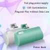 Chargers Power Bank 3000mah Magnetic Mini Portable Wireless Charger PowerBank USB Charger Mobiltelefon Externt batteri för Xiaomi