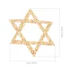 Kandelaars 50 PCS Hanukkah Decoratie Delicate Party Favor Supply Star Decoratieve tafel Decoraties Celebrity ornamenten Middelpunt