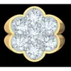 Most Selling Handmade Big Bling Rings Hip Hop Iced Out Luxury Moissanite Men Diamond Ring From Indian Exporter
