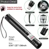 Pointers Green Laser Pointer10000m Tactical Red Dot Laser Torch 2 em 1 Lâmpada destacável Lâmpada visível Focus Focuss Burn Match