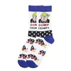 Party Favor Trump 2024 Chaussettes Rendre l'Amérique à nouveau bas pour adts pour femmes hommes Coton Sports Drop Livraison Home Garden Festive Supplies Dhvkf