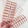 240pcs Faux Cercons à pointe courte Faux pointes Nail Tips STILETTO Faux Nails Couverture complète Pure Couleurs de bonbons Ballerinas Appuyez sur Nail- pour STILETTO Faux Nails Couverture complète