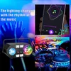 5 sur 1 étape Lumières avec Laser Light RGBW Waterwave Remote DMX Control DJ Éclairage pour les fêtes disco Club Wedding Halloween LL