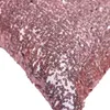 Pillow Color Solid Glitter Silver Sequins Bling Throw Case Sofa Seat Cafe Home Decor Cover Decorative Pillows Cases