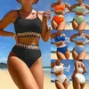 Designer Bikini 2024 New Bikini Fashion Womens Split Sans mannequin Swimwear avec poitrine Bikini Designer Swimwear