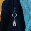 Bouteilles de rangement sac d'urgence de compagnie ornement de la chaîne de clés pendentifs commémoratifs en acier inoxydable