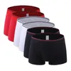 Underpants 6pcs/Los Männer Unterwäsche-Qualitätsqualität Marke Sexy Mr. Underpant Boxer Männliche Höschen plus Größe Fett Baumwolle L-6xl